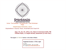 Tablet Screenshot of frantasiafestival.com